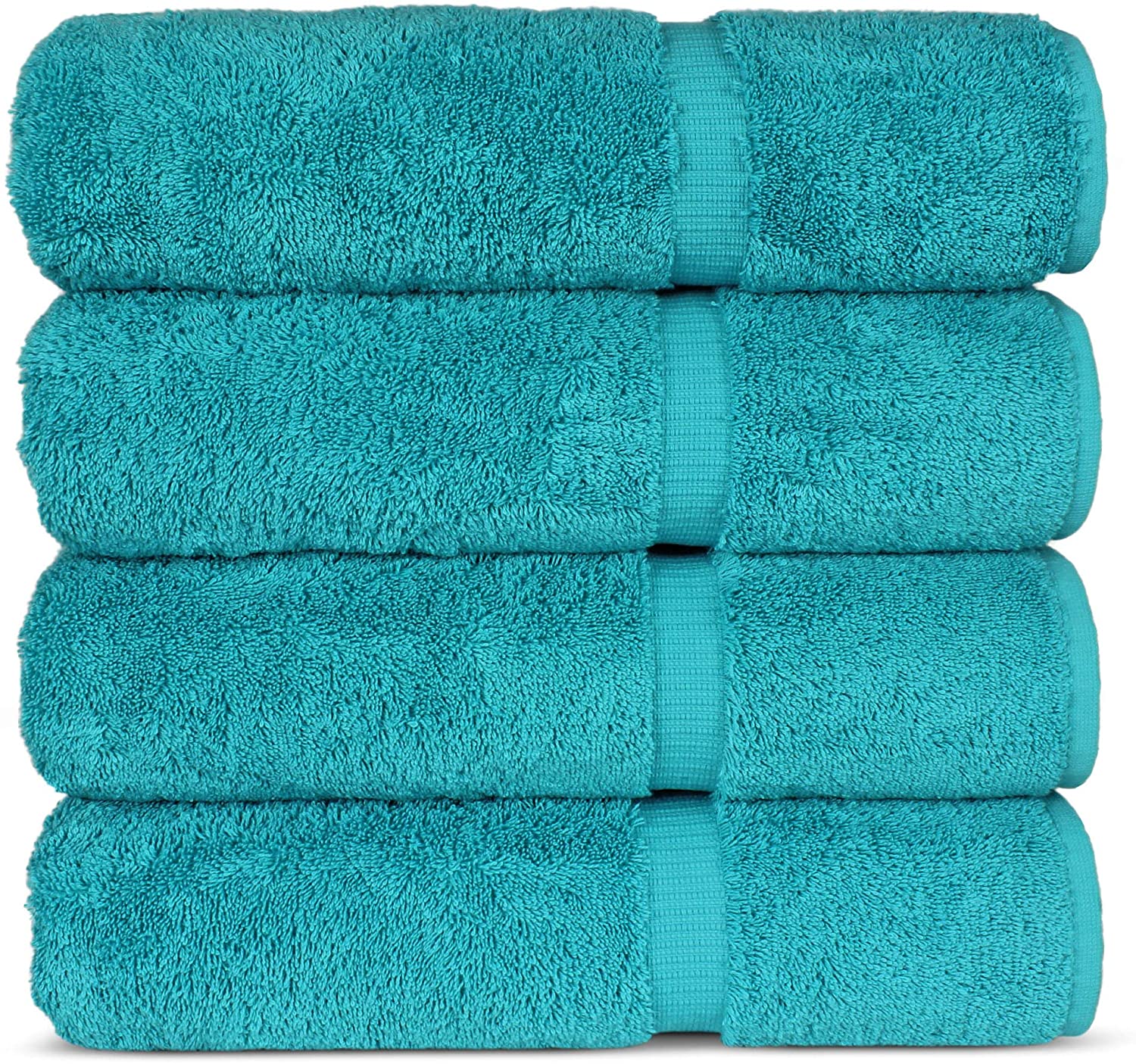 Chakir Turkish Linens Luxury Hotel & Spa Bath Towels, 4-Pack