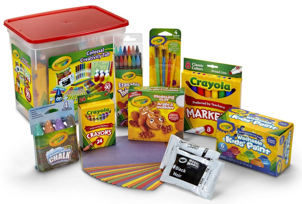 168 Crayola Crayon Tub Featuring Colors of the World Exclusive Collection