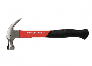 CRAFTSMAN CMHT51398 Improved Grip Fiberglass Hammer, 16-Ounce