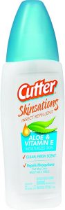 Cutter Skinsations Aloe & Vitamin E Bug Spray, 6-Ounce