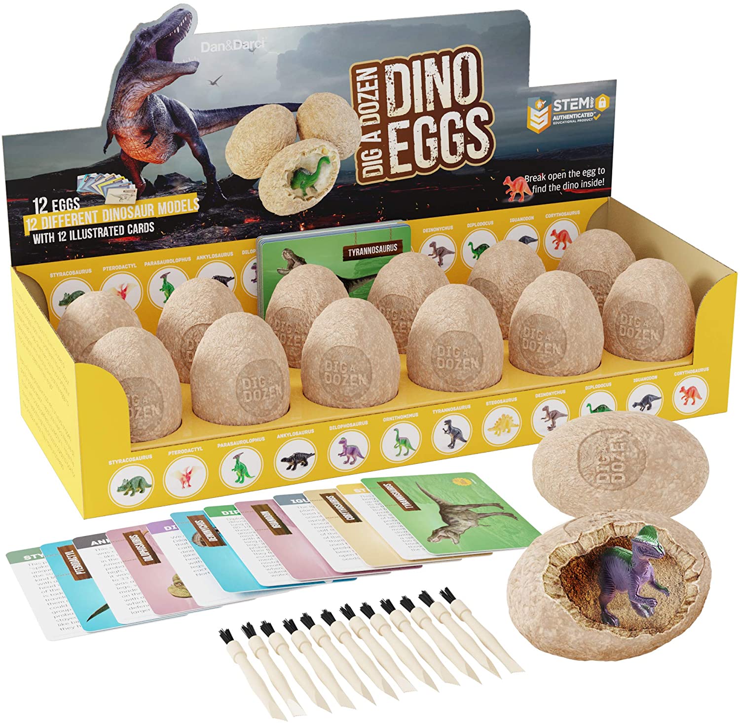 Dan&Darci Learning Dinosaur Egg 6-Year-Old Boy Toy