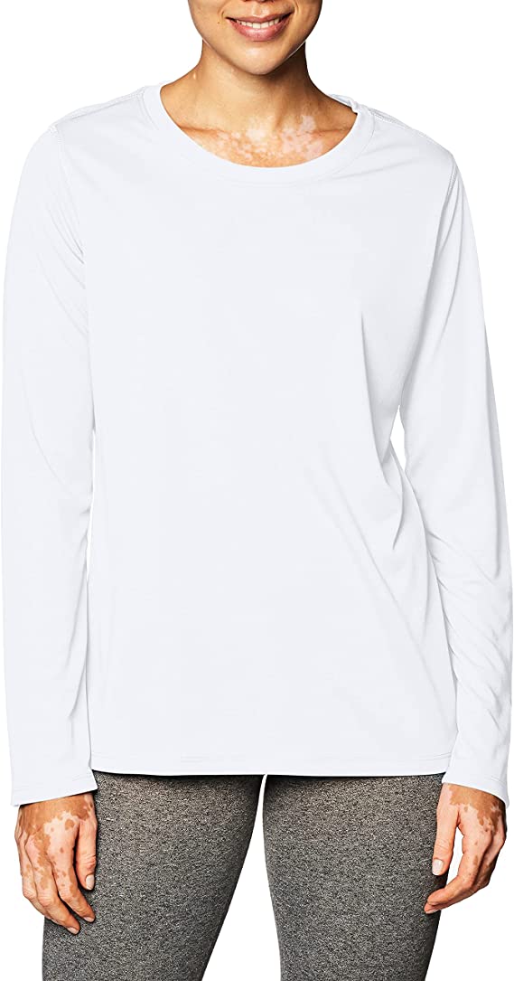 Hanes Lady’s Odor Protection Long Sleeve Shirt