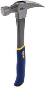 IRWIN Forged Steel ProTouch Hammer, 16-Ounce