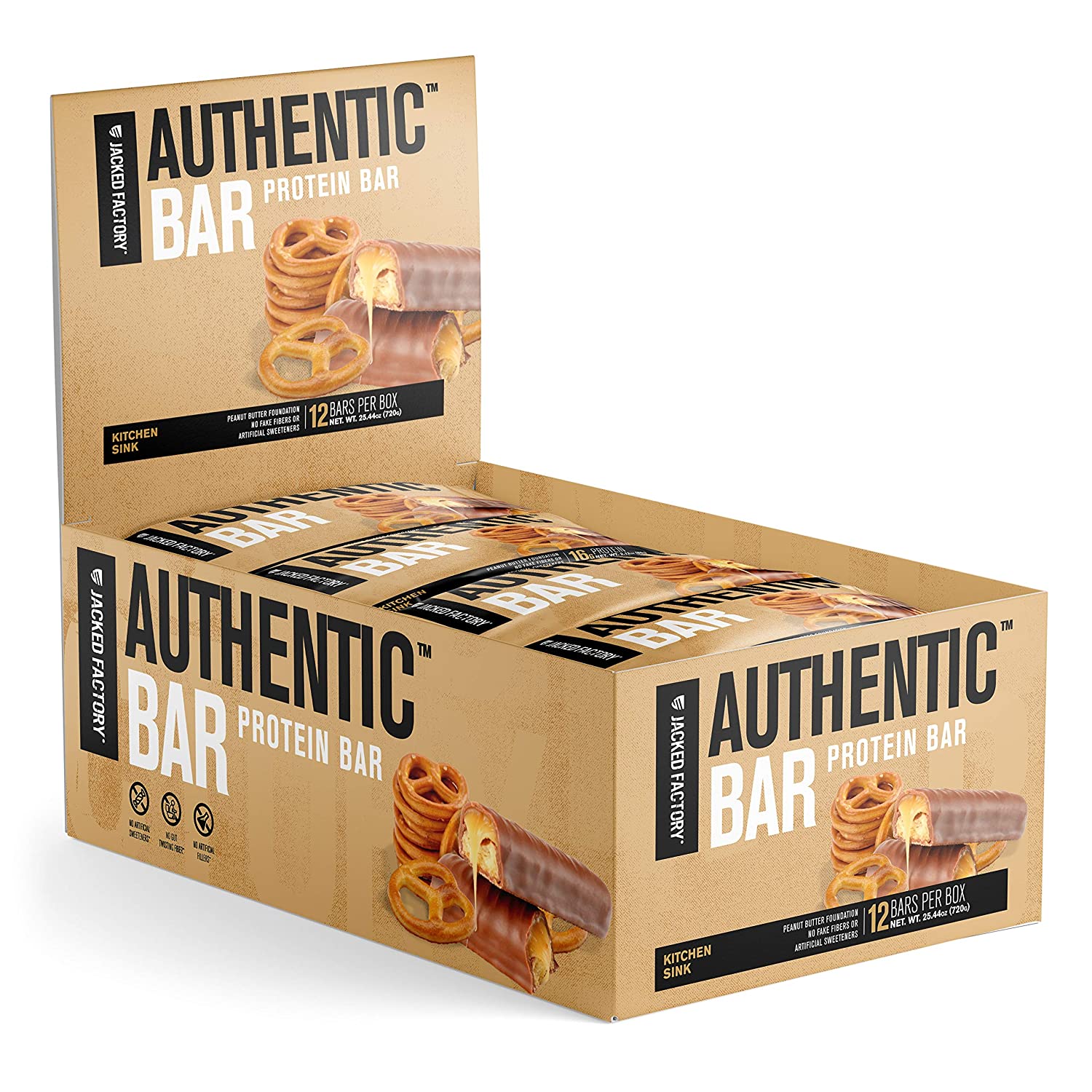 Jacked Factory Authentic Bar Meal Replacement Bar