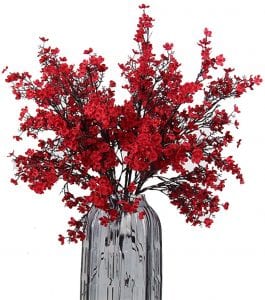 JAKY Autumn Baby’s Breath Artificial Flowers, 6-Piece