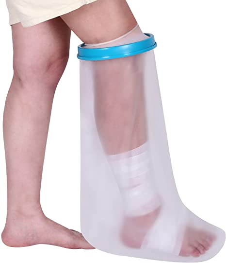 Lxuemlu Stretchable Waterproof Leg Cast Cover