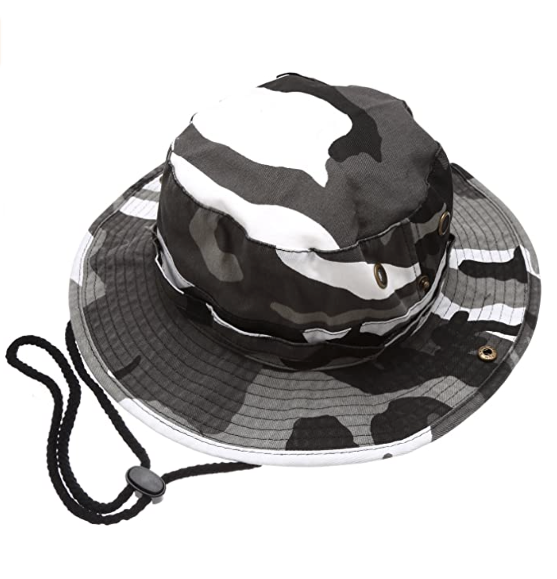 MIRMARU Adjustable Strap Bucket Hat