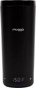 Muggo Stainless Steel Temperature Controlled Travel Mug, 12-Ounce
