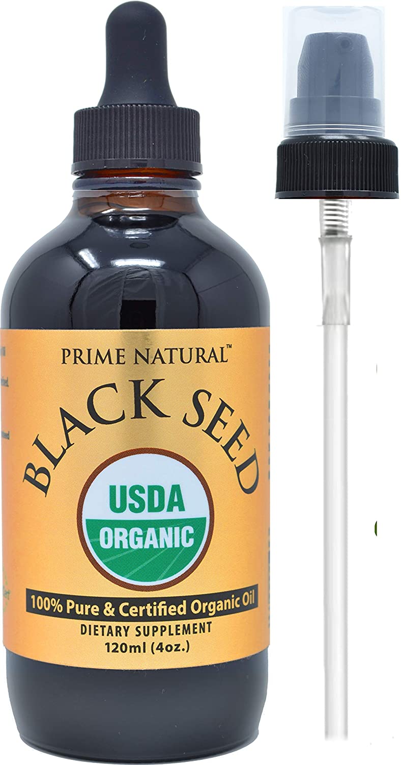 PRIME NATURAL Hair Restoration Cold Pressed Black Seed Oil