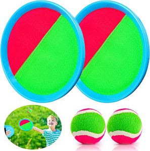 Qrooper Easy Carry Outdoor Paddle Ball Game For Kids