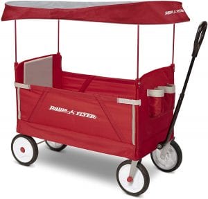 Radio Flyer Easy Store UV Protection Wagon For Kids