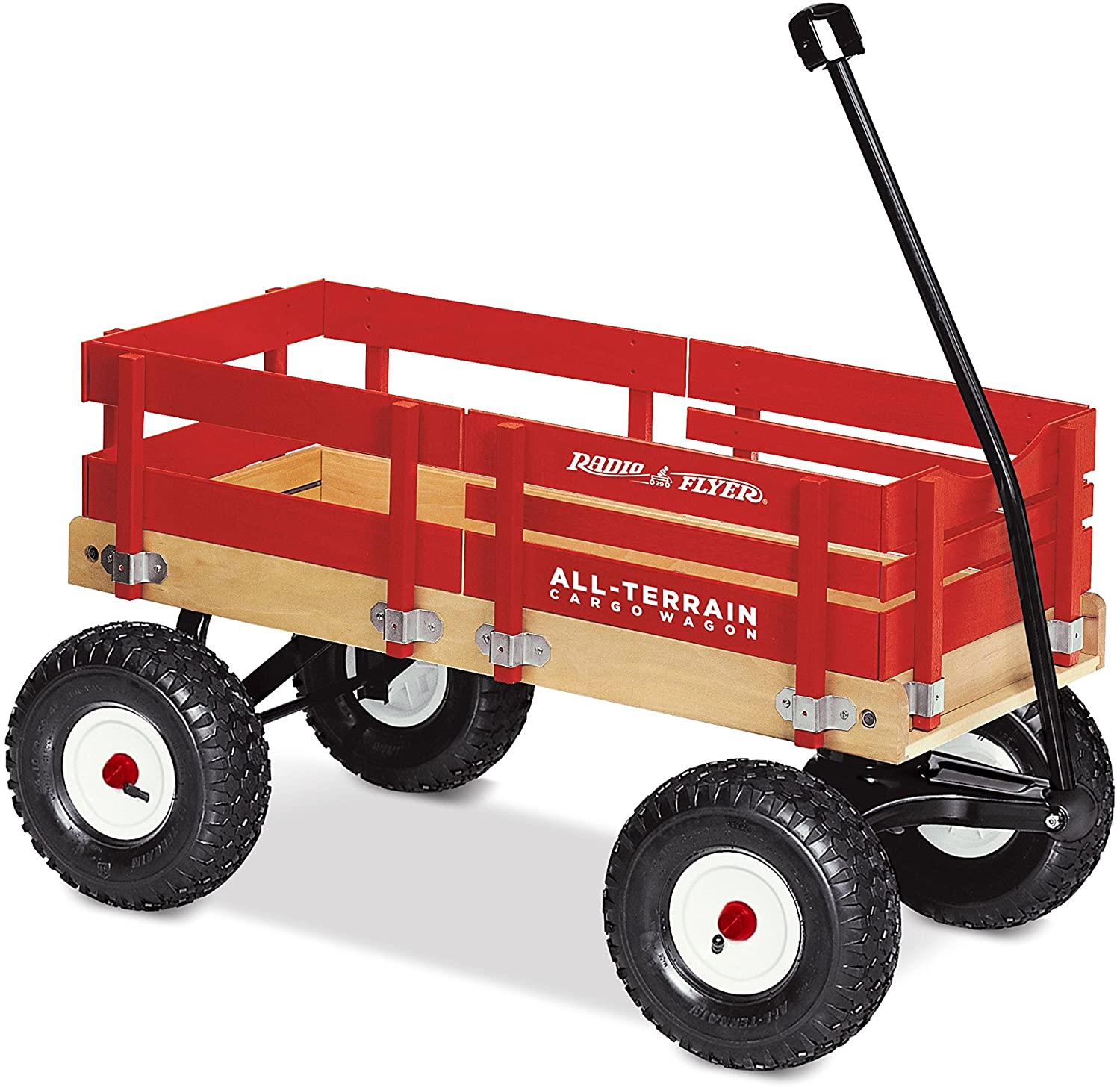 Radio Flyer Smooth Ride Wooden Wagon For Kids