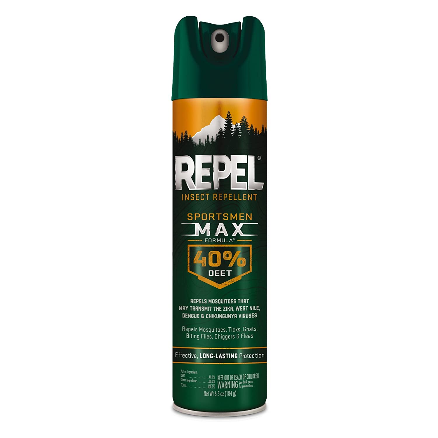 Repel Outdoor Aerosol Bug Spray, 6.5-Ounce
