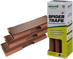 RESCUE Discreet Spider Traps, 3-Pack