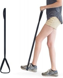 RMS Physical Therapy Long Leg Lifter Strap, 35-Inch