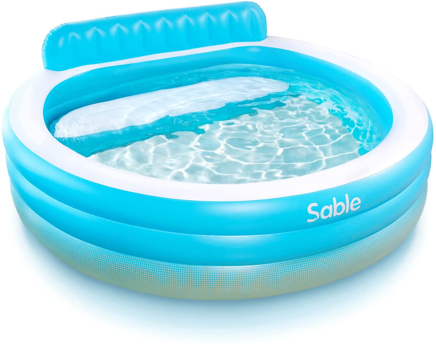 Sable Inflatable Above-Ground Pool With Backrest