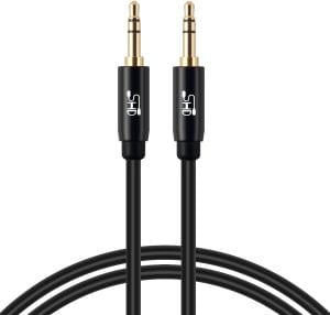 SHD Gold Plated Connector Auxiliary Audio Cable, 3-Foot
