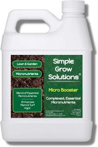 Simple Lawn Solutions Color Enhancing Garden Fertilizer