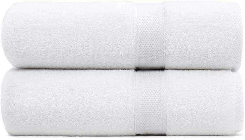 Standard Textile Hotel Luxury Lynova 100% Cotton Bath Towels, 2-Pack