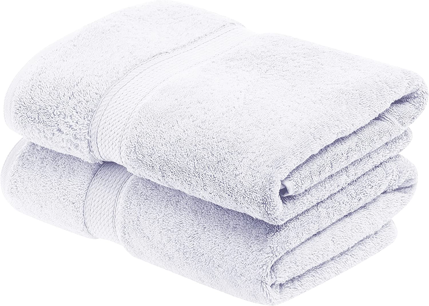 SUPERIOR OEKO-TEX Certified Egyptian Cotton Bath Towels, Set Of 2