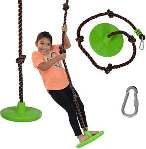 Swurfer Disco Hanging Double Braided Standing Swing