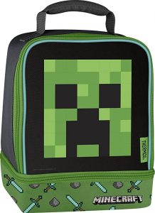 THERMOS Soft Minecraft Lunch Box For School