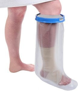 TKWC Inc Waterproof Leg Cast Cover