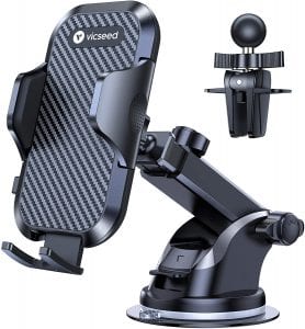 VICSEED Dash & Windshield Universal Car Mount Cell Phone Holder