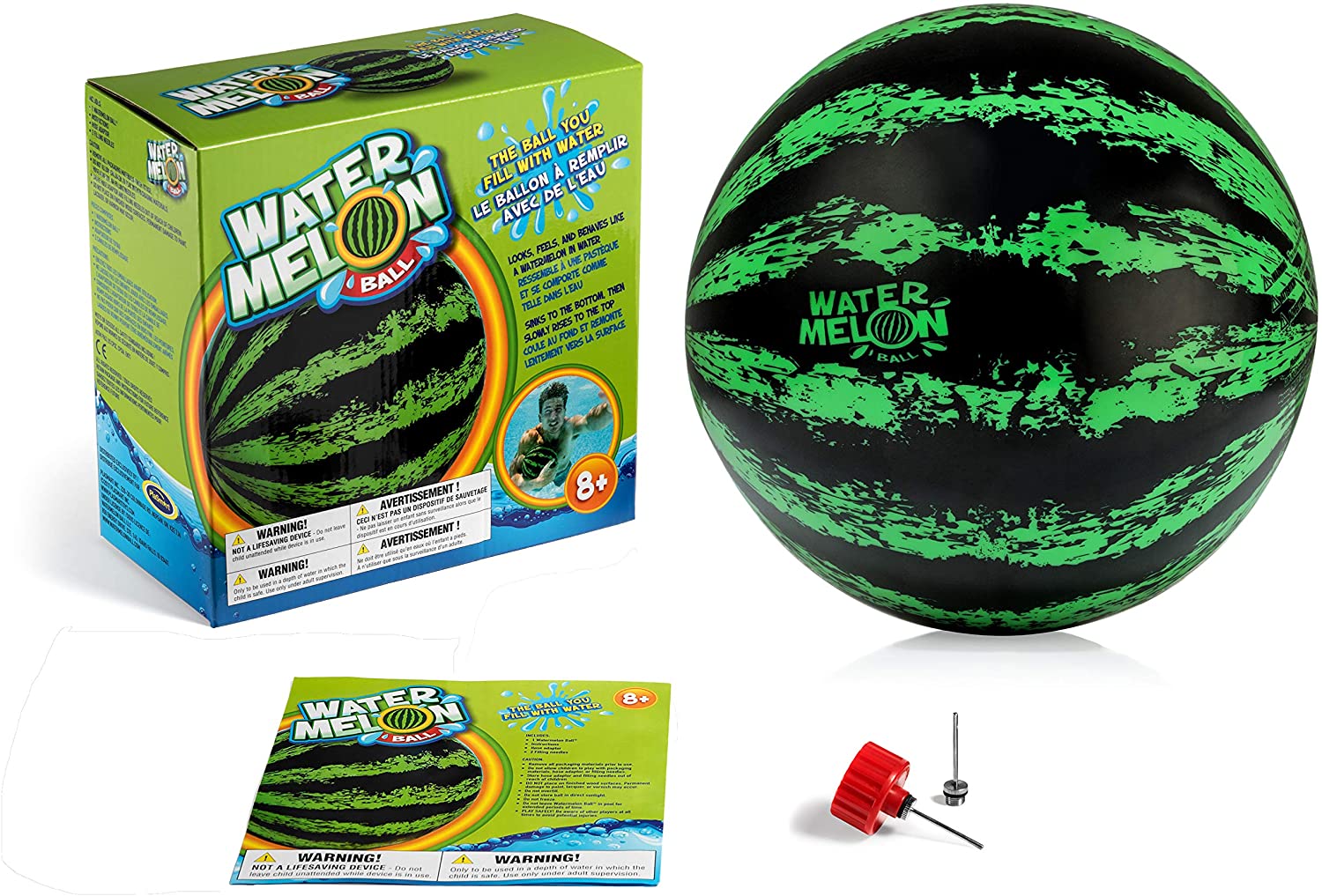 Watermelon Ball Underwater Pool Game