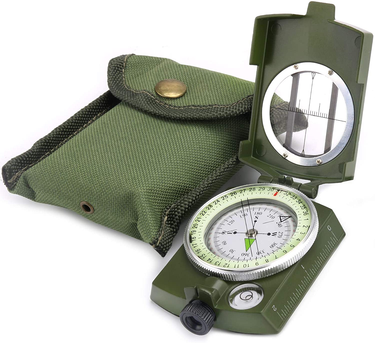 YEHOBU Professional Grade Ergonomic Hiking Compass