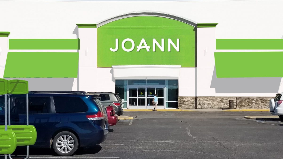 Front of Joann craft store