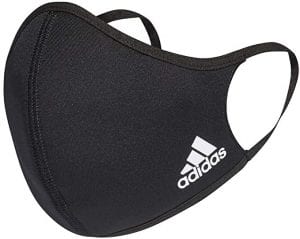 adidas 2-Layer Men’s Face Mask, 3-Pack