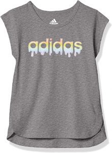adidas Side Slit Shirt For Teen School Girls
