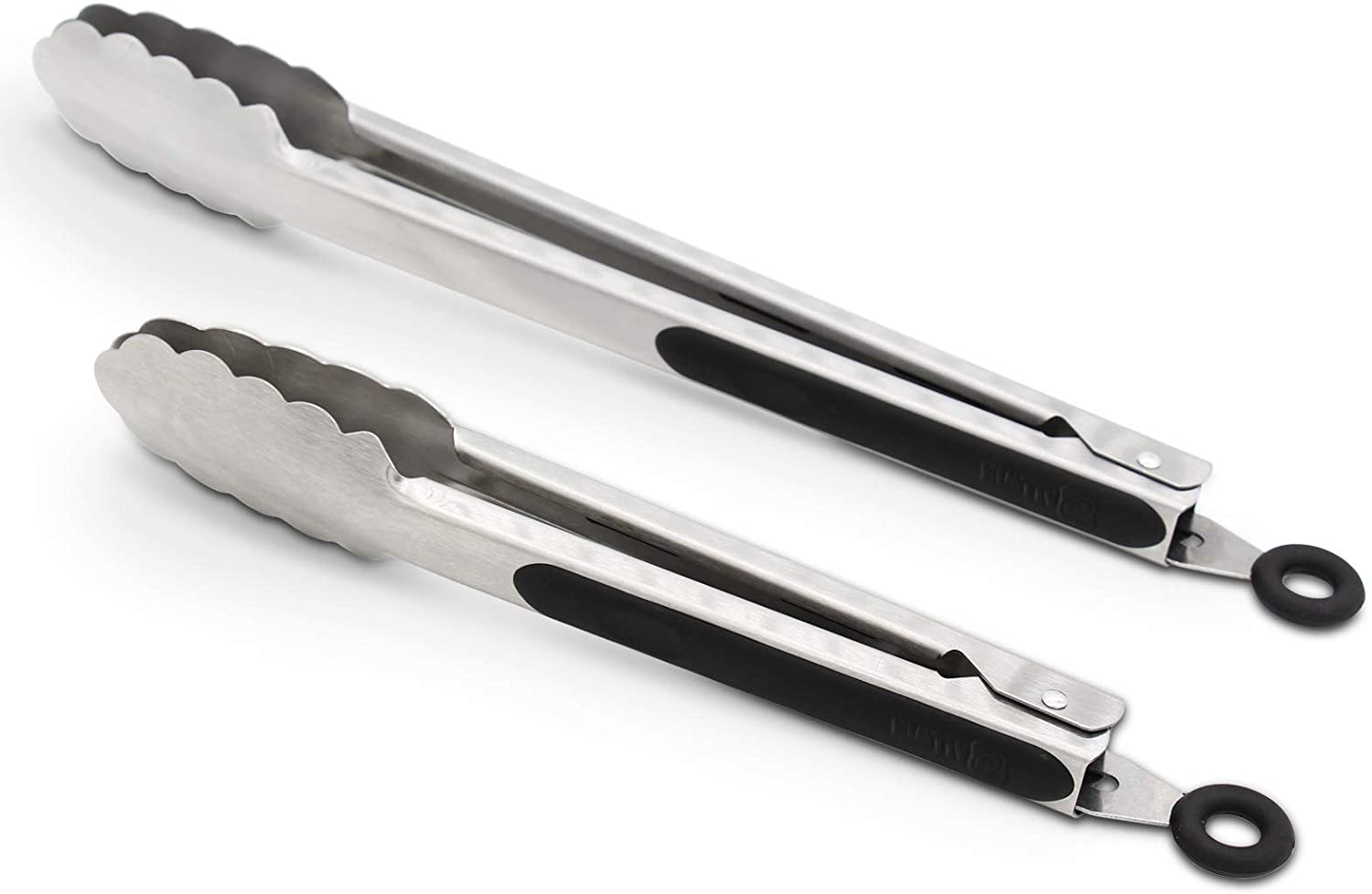 Allwin-Houseware 304 Stainless Steel Grill Tongs, 2-Pack