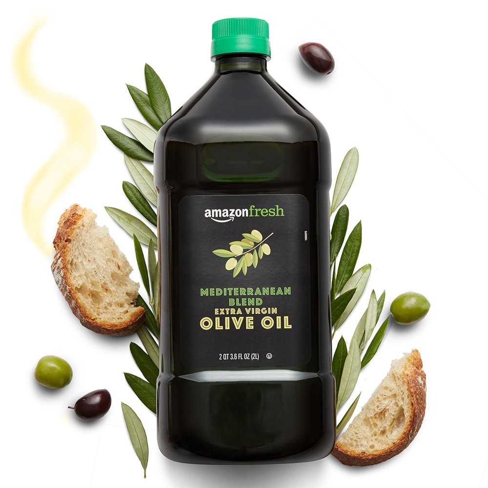AmazonFresh Mild Flavored Olive Oil, 68-Ounce