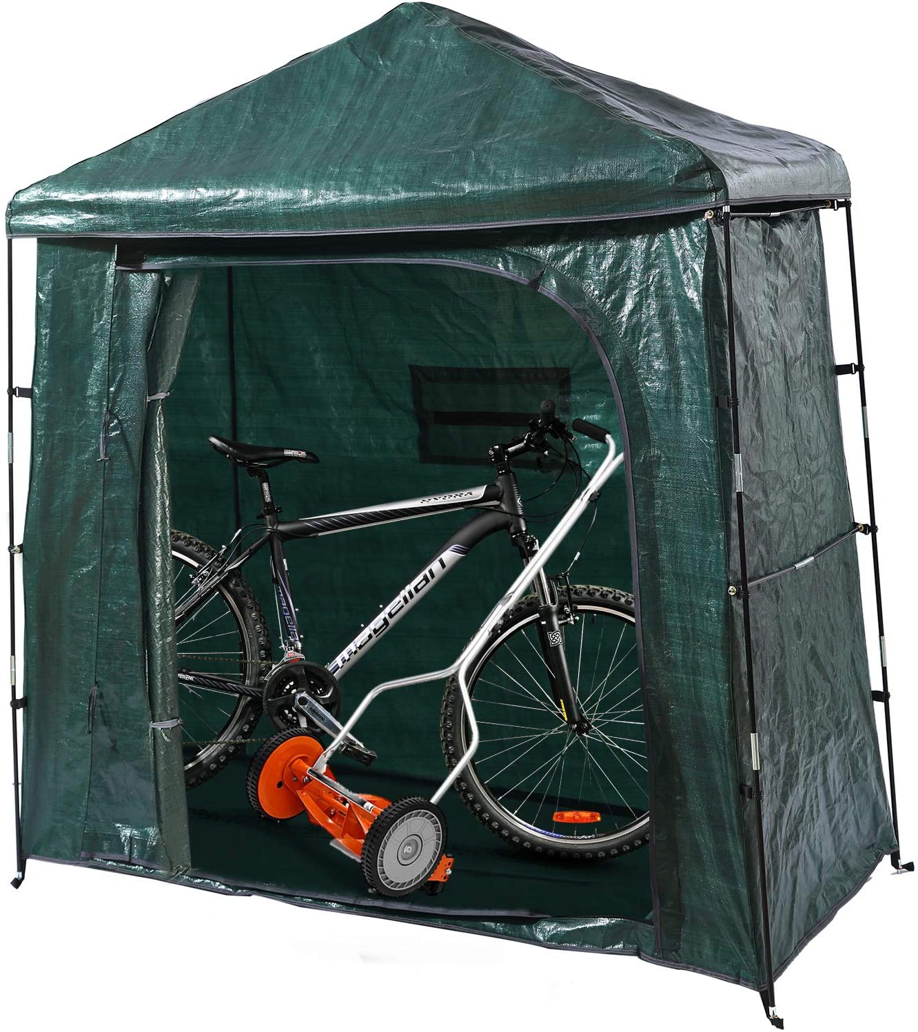 Bravindew Waterproof Cover Fiberglass Storage Tent