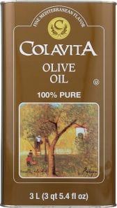 Colavita High Smoke Point Olive Oil Tin, 101.4-Ounce