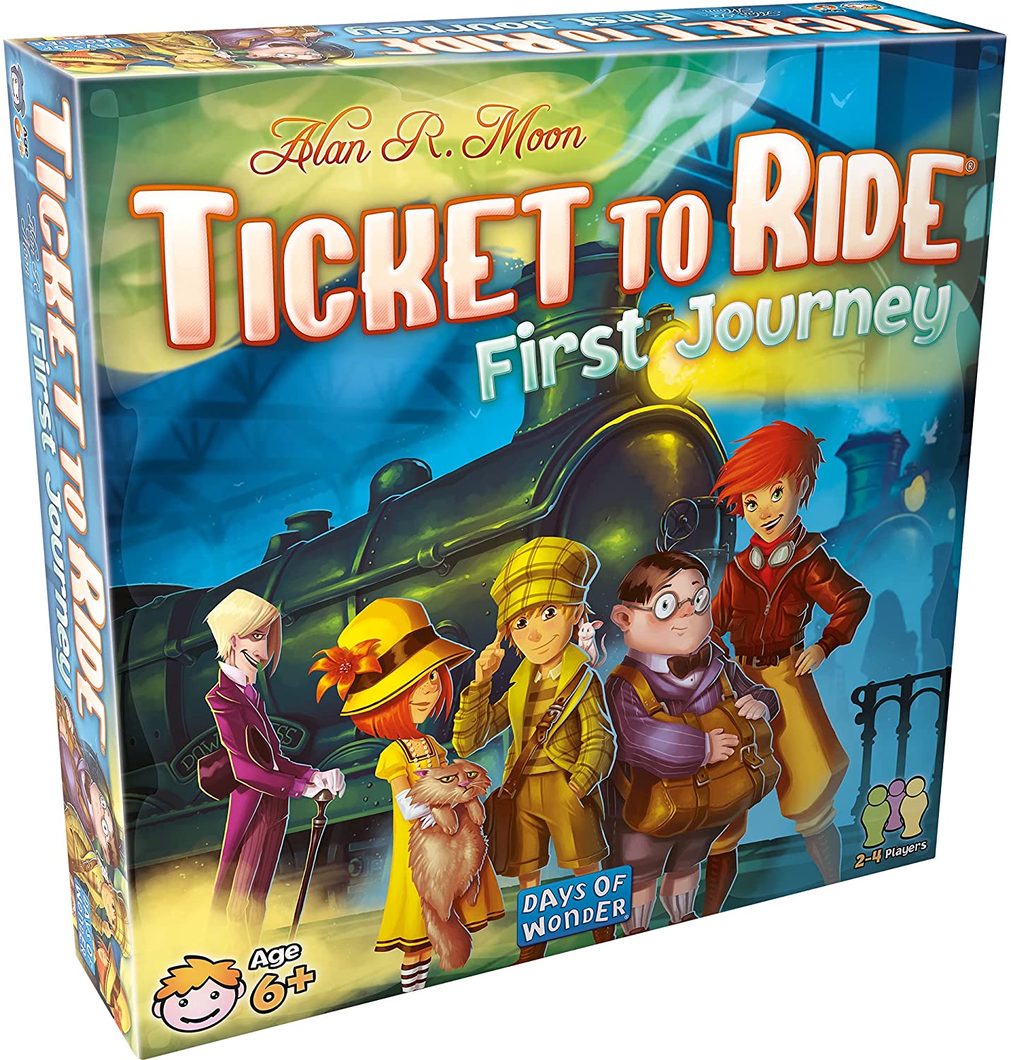 Days Of Wonder Ticket to Ride First Journey Train Board Game
