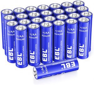 EBL Remote & Toy AA Batteries, 28-Pack