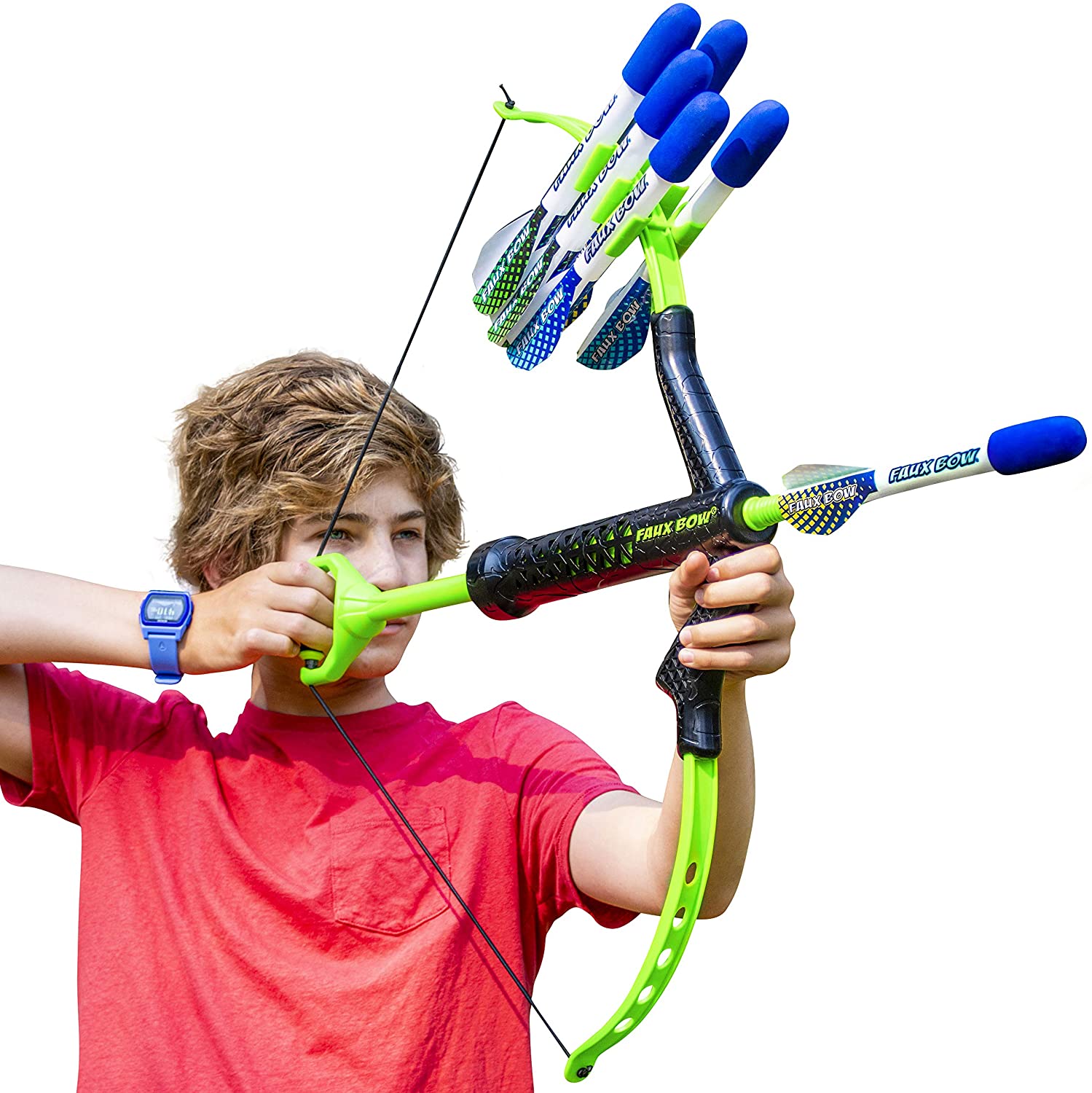 FAUX BOW Archery Set With Foam Bow & Arrow
