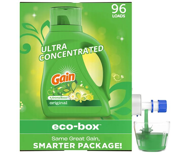 Gain Eco-Box Phosphate-Free Laundry Detergent