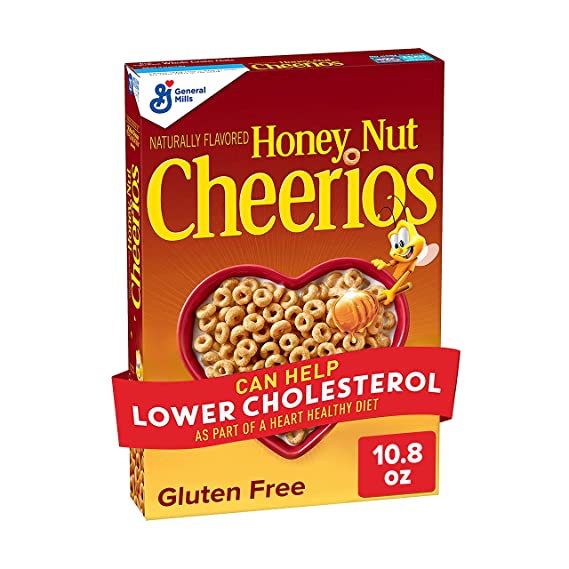 General Mills Naturally Flavored Honey Nut Cheerios Cereal