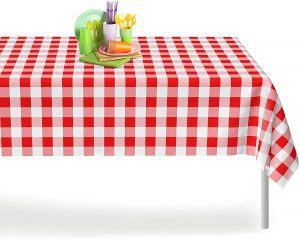 Grandipity Special Events Gingham Disposable Table Covers, 12-Pack