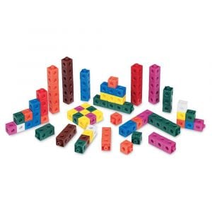 hand2mind Plastic Interlocking Cubes Early Learning Classroom Supplies
