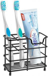 HBlife Non-Slip Toothbrush Holder, 5-Slot