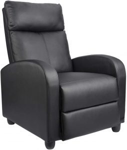 Homall Faux Leather Recliner Living Room Furniture