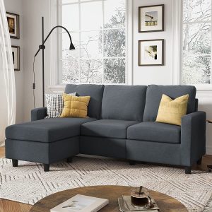 HONBAY Space Saving Couch Living Room Furniture