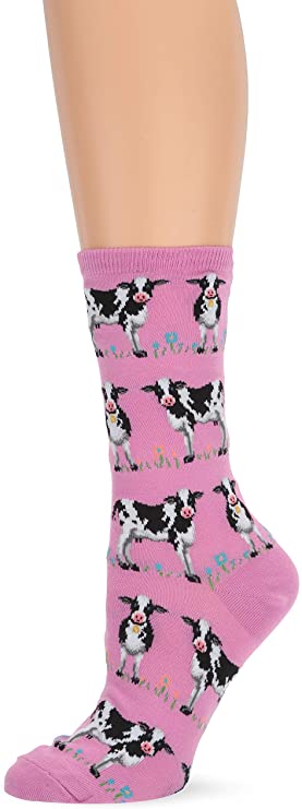 Hot Sox Nylon Women’s Cow Socks
