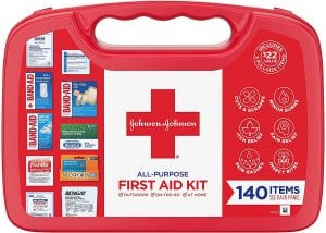 Johnson & Johnson All-Purpose Travel First Aid Kit