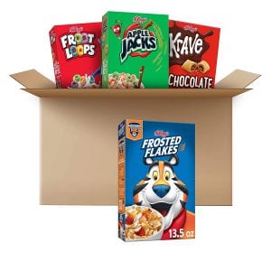 Kellogg’s Family Favorites Variety Cereals, 4-Pack
